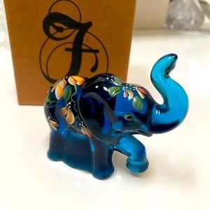 Lenox Blue Elephant figurine